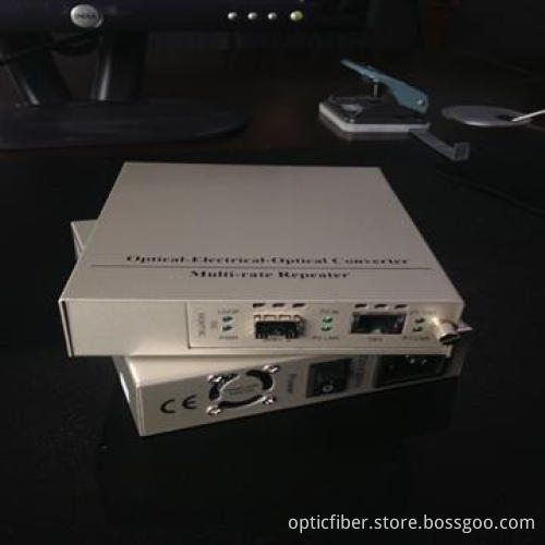 10G Industial Fiber Media Converter